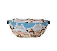 Walking Camel Sac banane polyvalent léger respirant et réglable pour voyage, cyclisme et utilisation quotidienne