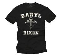 Walking Dead T-Shirt Homme DARYL DIXON Noir L L