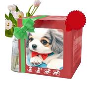 Walking Dog toys with sound battery-operated soothing interaction companion, Puppy and Moving toy for 2-8 Year Old boys girls preschoolers teens adults living room bedroom dorm travel apartment