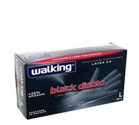 WALKING Gants X 100 BLACKDIABLO L latex 010393 Jardinage, multicolore, unique