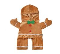 Walking Gingerbread Man Pet Costume | Christmas Gingerbread Man Puppy Outfit | Stand-Up Gingerbread Costume for Cats, Dogs, and Pets, Cute Holiday Pet Costume for Festive Fun