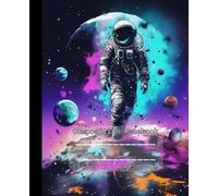 Walking in Space Composition Notebook Wide Ruled