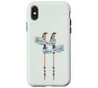 Walking is man's best medicine citation Hippocrate Coque pour iPhone X/XS