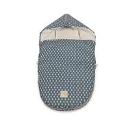 Walking Mum Chancelière Groupe 0 Kaira mi-saison. Housse rembourrée pour bébé pour dormir. Utilisation universelle et compatible avec la plupart des porte-bébés. Couleur : bleu sarcelle. Dimensions :