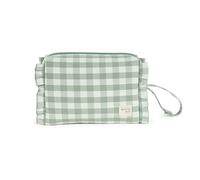 Walking Mum. Remy Trousse de Toilette pour bébé - Sac de Rangement pour Accessoires de Toilette et d'hygiène - Pratique et Confortable à Porter - Couleur Verte - Dimensions : 21 x 15 x 9 cm.