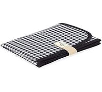 Walking Mum. Sac à langer pour bébé I Love Vichy - Design portable et pliable - Facile à ranger dans le sac maternel - Couleur noire - Dimensions : 18 x 27 x 4 cm.