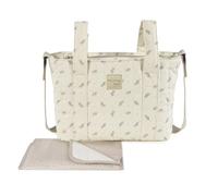 Walking Mum Sac CROSSBODY MIMOSA VERT, beige