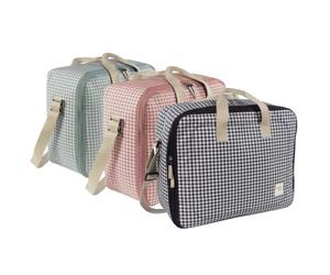 Walking Mum. Sac de maternité pour bébé I Love Vichy, Sac de maternité pour hôpital/Clinique, Organiseur pour ce Dont Maman, Papa et bébé Ont Besoin. Couleur Verte. Dimensions : 49 x 37 x 12 cm.