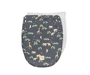 Walking Mum Sac groupe 0 Baobab hiver. Housse rembourrée pour bébé pour chambre à coucher. Utilisation universelle et compatible avec la majorité des ports. Couleur anthracite. Dimensions 40 x 80 cm.