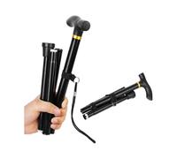 Walking Stick Easy Fold Adjustable Walking Stick Lightweight Mobility Foldable Canes