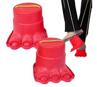 Walking Stilts Balance Stepper - Fun Outdoor, Durable Kids Stilts | Portable Outdoor Play Equipment, Safe Coordination and Strength Builder, Colorful Physical Activity Toy for