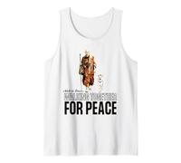 Walking Together for Peace | Walk for Peace Monk & Aloka Dog Débardeur