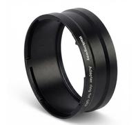 Walking Way 49mm Adaptateur Objectif Bague pour Ricoh GR III GR III HDF, Alliage Aluminium, Compatible Filtres Circulaires et Accessoires Filetés, Remplacement Ricoh GA-1