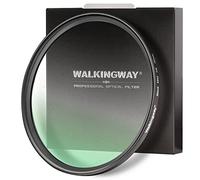 Walking Way 62mm Black Pro Mist 1/8 Filtre de Brume Noire Effet | Adoucit Lumières et Contraste pour Rendu Cinéma, Verre HD, Cadre Fin, Nano-Revêtement, Idéal Portrait et Vidéo