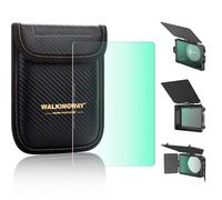 Walking Way Filtre Rectangulaire À Diffusion Noire 4x5.65 Pouces, Filtre Black Mist 1/4, Verre Optique HD Multicouches pour Effet Cinématographique Compatible avec Matte Box