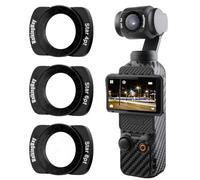 Walking Way Kit de Filtres Effet Étoile 4/6/8 Points Magnétique pour DJI Osmo Pocket 3 - Idéal pour Scènes Nocturnes, Fêtes et Créateurs de Contenu