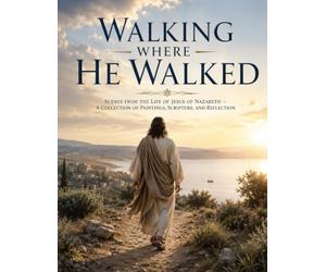 Walking Where He Walked: Scenes from the Life of Jesus of Nazareth - A Collection of Paintings, Scripture, and Reflection