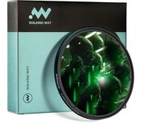 WalkingWay Filtre Prismatique 8 Répétitions 82mm Verre Optique Anamorphique pour Effets Kaléidoscopiques et de Réfraction Lumineuse