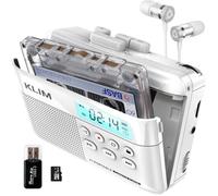 Walkman Cassette - KLIM - K7 - Convertisseur MP3 - Microphone intégré - Haut-parleur intégré