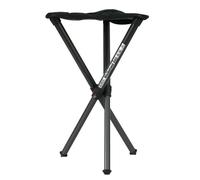 Walkstool - Modèle Basic - Noir - Tabouret Pliant 3 Pieds en Aluminium - Hauteur d'Assise 50 cm - Tabouret Pliable - Charge maximale 150 kg - Fabriqué en Suède