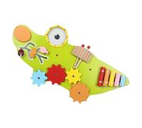Wall Activity Board Early Educational Toy | Wooden Sensory Wall Panel f