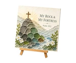 Wall Art Craft Set, Christian Bibles Verse Sea Inspired Decor for Home