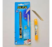 wall-art-design Olfa SAC-1 Cutter professionnel avec 10 lames 30 °