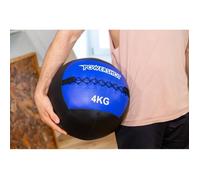 Wall Ball 4kg - POWERSHOT - Idéal pour le renforcement musculaire et le travail du cardio