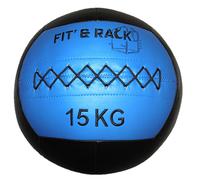 Wall Ball Compétition Fit & Rack 15 Kg Bleu TU