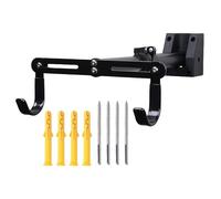 Wall Bike Mount - 360° Adjustable Bike Wall Hanger, Space Saving Road Bikes Organizer Hook System, Heavy Duty Bicycle Storage Rack for Scooter Road Mountain Cycle Garage Home Storage Use
