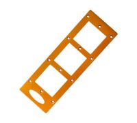Wall Box Mounting Template - Socket Bracket Positioning Guide, Electrical Cutout Alignment Tool | Hanging Hole Locator Plate | Interior Background Switch Installation Accessory For Cabinet Walls