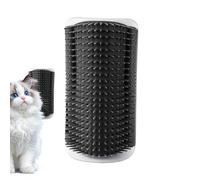 Wall Brush - Cats Adhesive Self Grooming Scratcher | Pet Massage Comb Head Scratcher Anti Shedding Corner Grooming Tool for Cats, Home, Living Room, Bedroom or Furniture