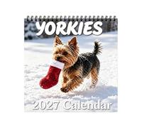 Wall Calendar 2027 | 12-Month Schedule Planner With Dog Photos | 2027