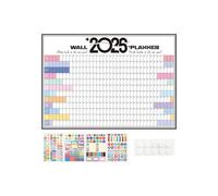 Wall Calendar Planner - 29.21x20.67x0.04 Inches 2026 Yearly Walll Planner, 2026 Yearly Organizer Schedule, Home Calendarr For Kids School | College Dorm Kitchen Classroom Wall Calendar Accessories