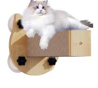 Wall Cat Climber, Suction Cup Cat Climber, Heavy Duty Pussy, Anti-Slip Pet Supplies, 8.66x8.66x10.24 inches, Kitten Scratcher Hammock for Small and Medium-Sized Cats