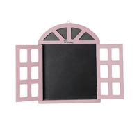 Wall Chalkboard - Wood 33x25.5cm | Hangable Erasable Memo Display | Chalk Board For Bedroom Home Kitchen Classroom Cafe Restaurant Bar Shop Wedding Rustic Message Board For Notes And Reminders