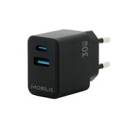 Wall Charger 30w 1 Usb A 1 Usb C Gan