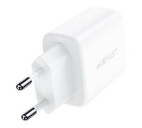 Wall Charger Acefast A25, Usb + Usb-C, Pd 20w (White)
