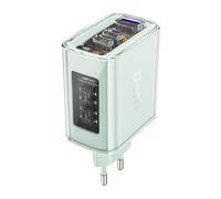 Wall Charger Acefast A45, 2x Usb-C, 1xusb-A, 65w Pd (Green)