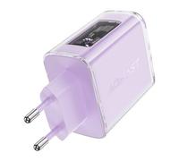 Wall Charger Acefast A45, 2x Usb-C, 1xusb-A, 65w Pd (Violet)