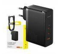 Wall Charger Baseus Gan5 Pro 2xusb-C + Usb, 160w (Black)