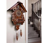 Wall Clock，Battery Operated Wall Clock，Cuckoo Clock Quartz Movement Chalet Wall Clock Living Room Bedroom Decoration Pendulum Clock 78x41cm