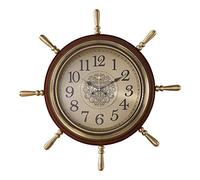 Wall Clock，Battery Operated Wall Clock，Wall Clock for Living Room Decor, Retro Solid Wood Silent Non-Ticking Quartz Clock, Home Decoration for Kitchen, Bedroom,