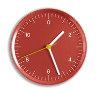 Wall Clock Horloge murale Hay Rouge - 5710441456254