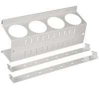 Wall Control ASM-CH-014 W Support pour panneau perforé et organisateur de canettes d'aérosol pour panneau perforé de contrôle mural uniquement, blanc
