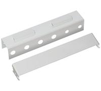 Wall Control ASM-SD-008W Support de tournevis perforé en métal pour panneau perforé uniquement, blanc