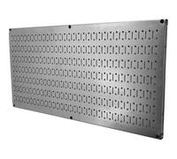 Wall Control Panneau perforé métallique horizontal galvanisé, 40,5 x 81,5 cm