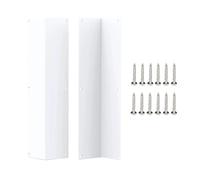 Wall Corner Guard - 2 Pieces UV-Resistant Corner Trim Protector - 41cm Furniture Bumper Guard | Shock-Absorption for Wall Fireplace Door Drawer Cabinet Countertop Furniture Table Residential