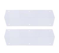 Wall Corner Guards, Metal Corner Protection with Rounded Edge Guards 2-Pack | Metal Rounded Edge Design for Home, Office, Retail Displays, Schools, Hospitals, and Restaurants