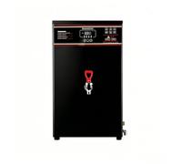 Wall & Countertop Mount Commercial Water Boiler, Machine Eau Chaude 85L/H Pour Thé À Bulles, Chauffage Rapide 12-15 Min, Anti-Sec, Écran LED, Remplissage Automatique(Black,1)